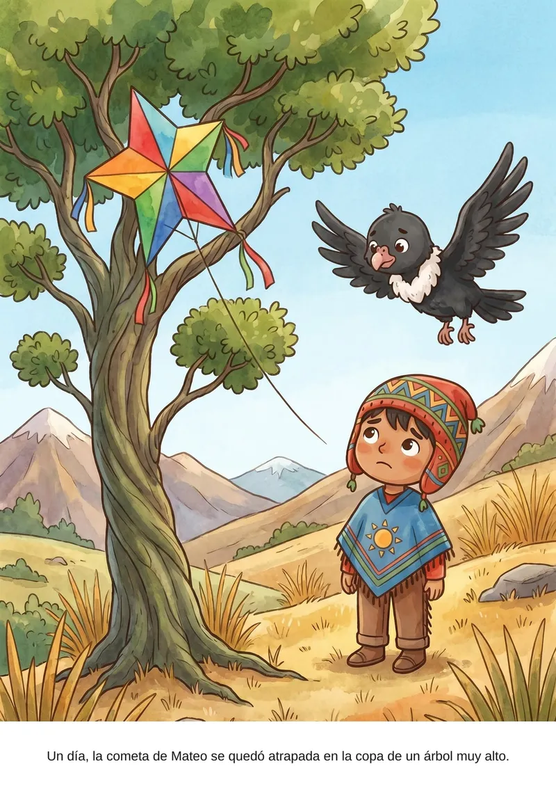 Cuento de Kuntur y Mateo: Una Amistad en las Alturas en PDF — página 2 de 5