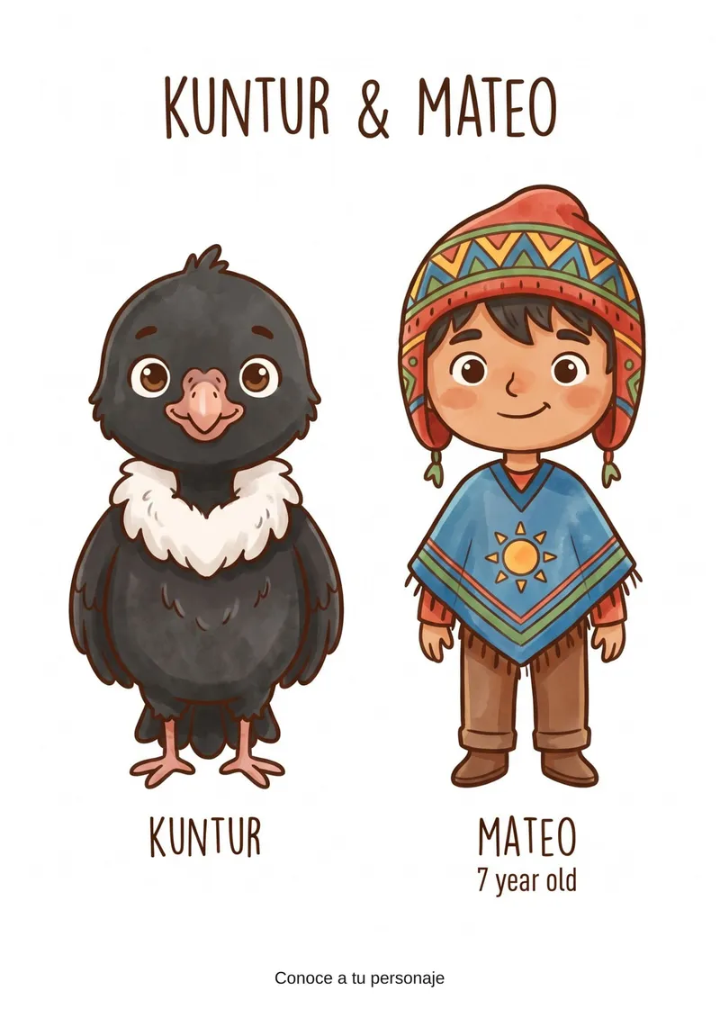 Cuento de Kuntur y Mateo: Una Amistad en las Alturas en PDF — página 5 de 5