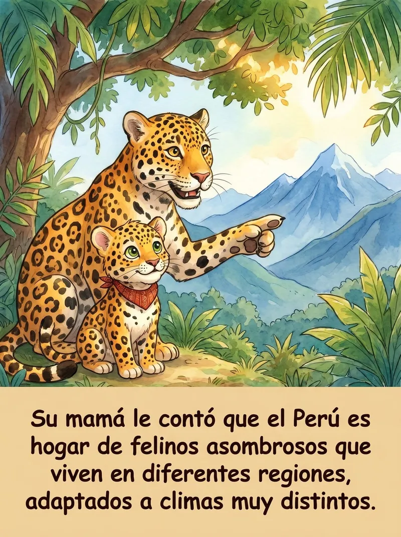 Amaru y la gran familia de felinos — página 2 de 6