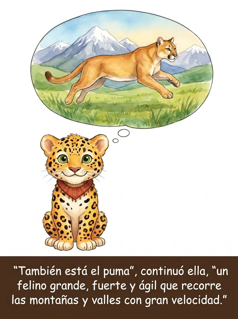 Amaru y la gran familia de felinos — página 4 de 6