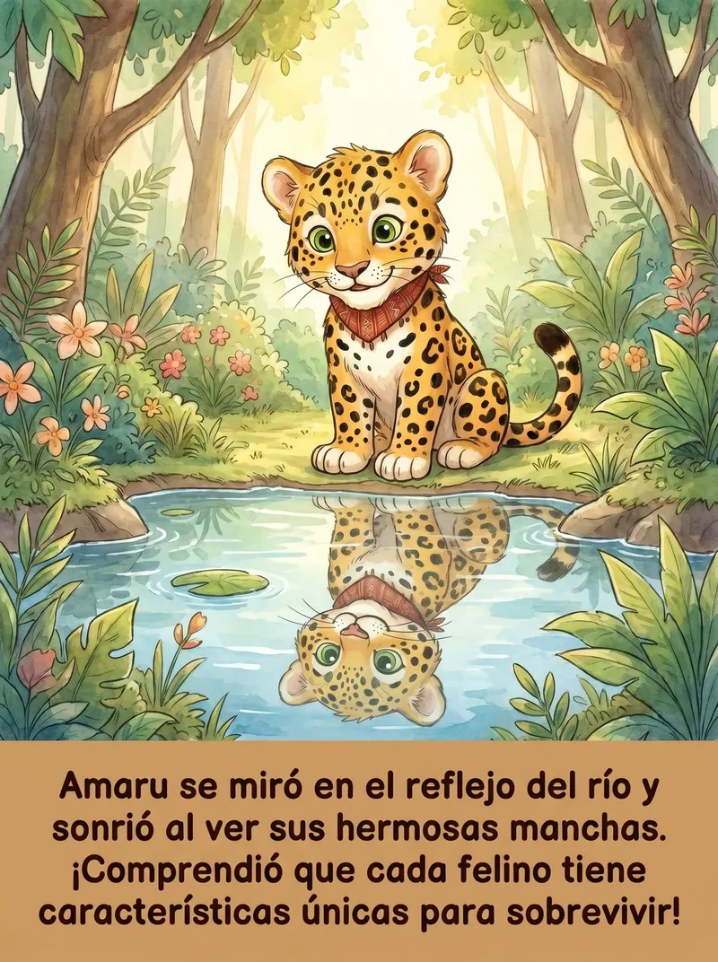 Amaru y la gran familia de felinos — página 5 de 6