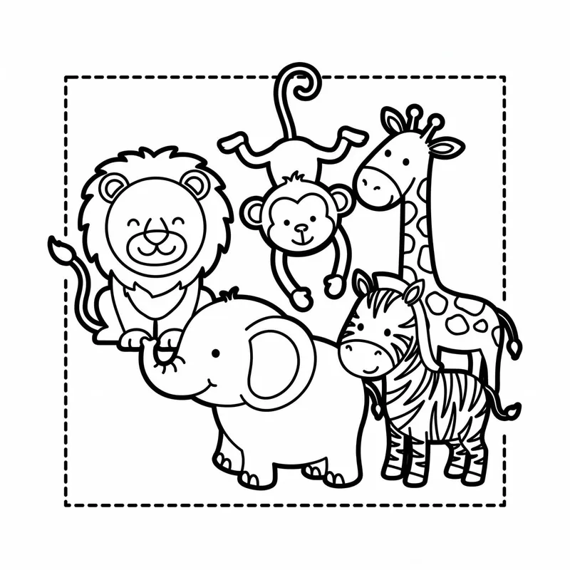 los animales de la selva — página 2 de 2