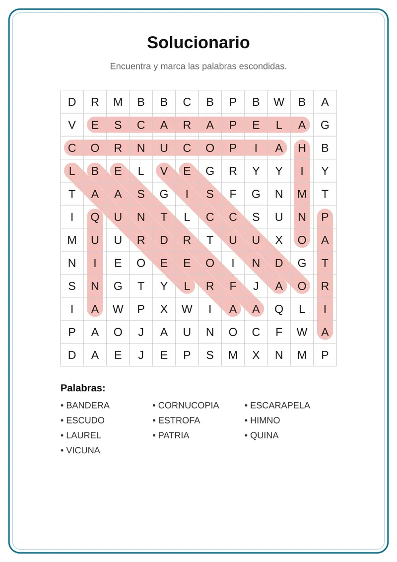 Los símbolos patrios del Perú — página 2 de 2